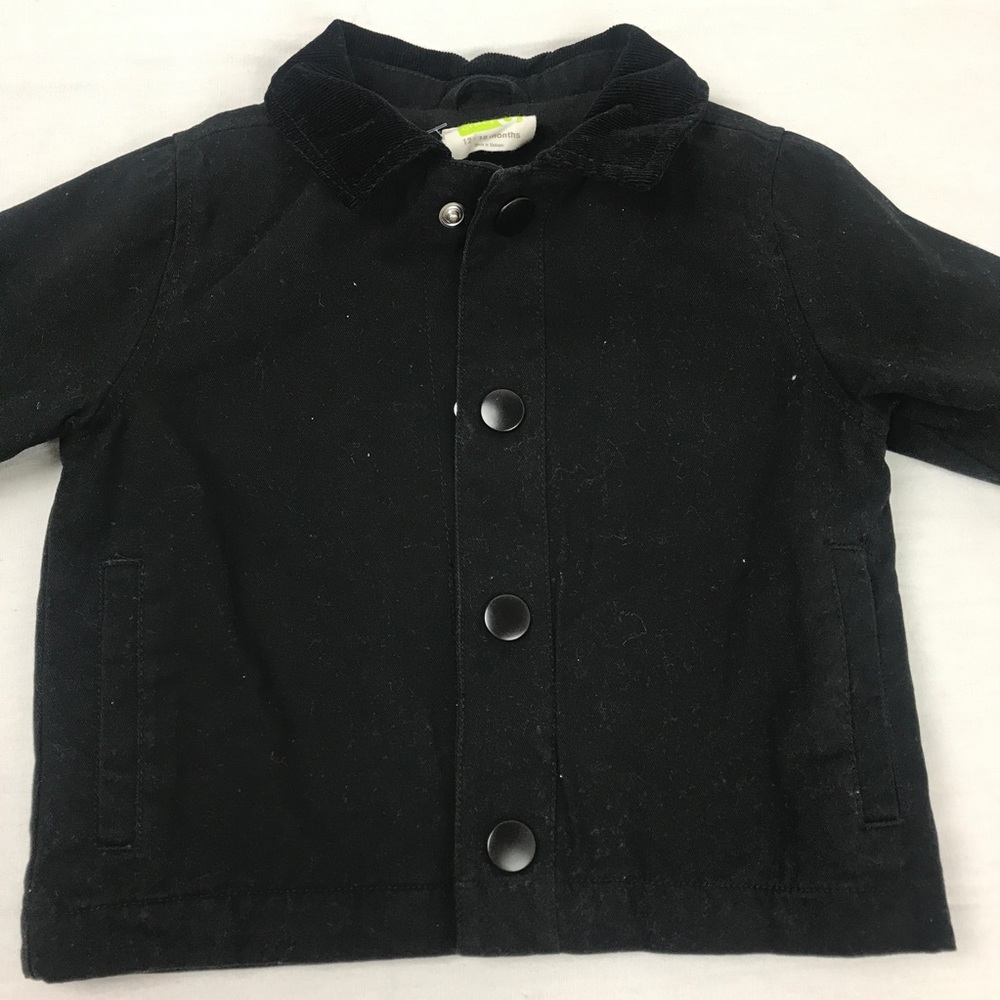Crazy 8 Black Jacket for Boys